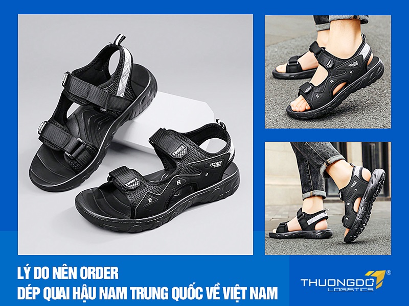 dép quai hậu nam Trung Quốc