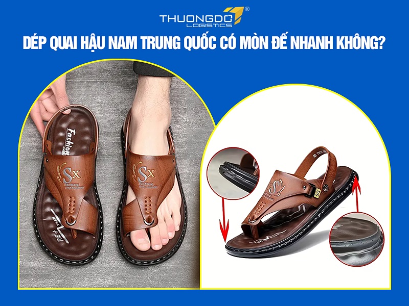 Dép quai hậu nam Trung Quốc