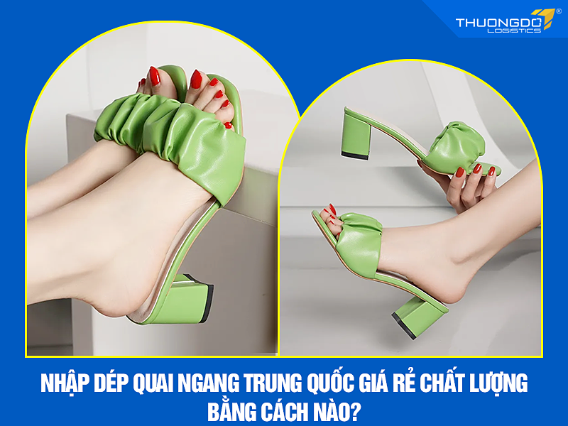 dép quai ngang Trung Quốc
