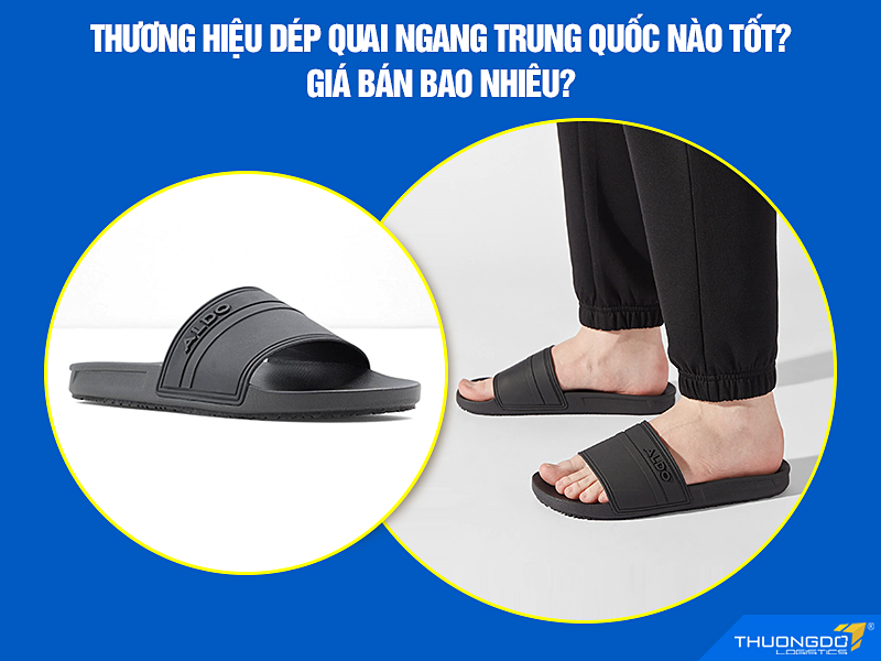 dép quai ngang Trung Quốc