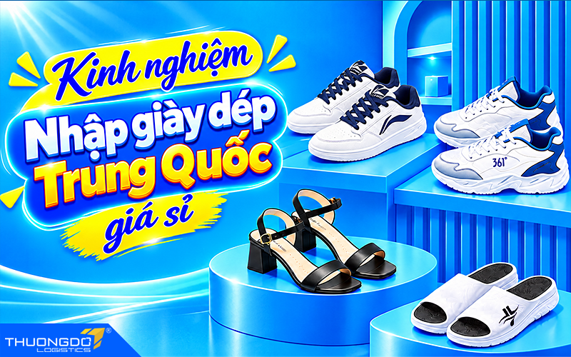 Kinh nghiệm nhập giày dép Trung Quốc giá sỉ