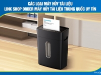Các loại máy hủy tài liệu – Link shop order máy hủy tài liệu Trung Quốc uy tín