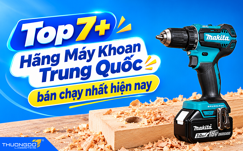 Top 7+ hãng máy khoan Trung Quốc bán chạy nhất hiện nay