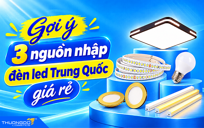 Gợi ý 3 nguồn nhập đèn led Trung Quốc giá rẻ