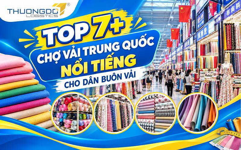 Top 7+ chợ vải Trung Quốc nổi tiếng cho dân buôn vải