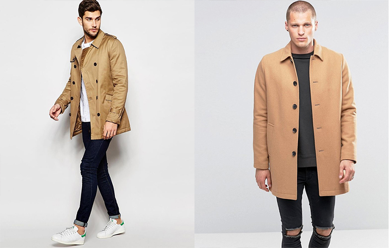 Áo khoác trench coat nam