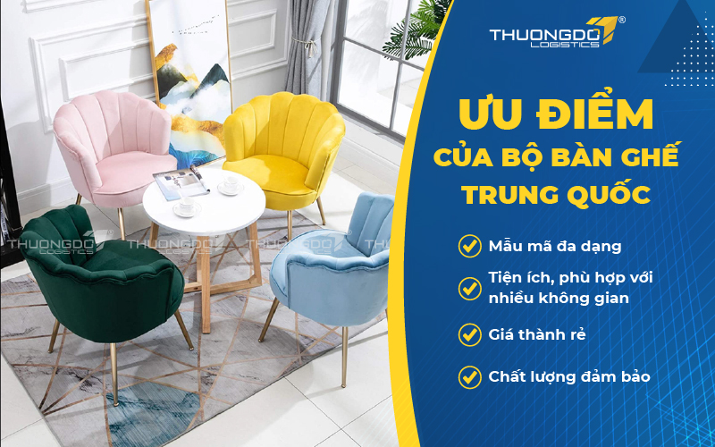 Ưu điểm của bộ bàn ghế Trung Quốc