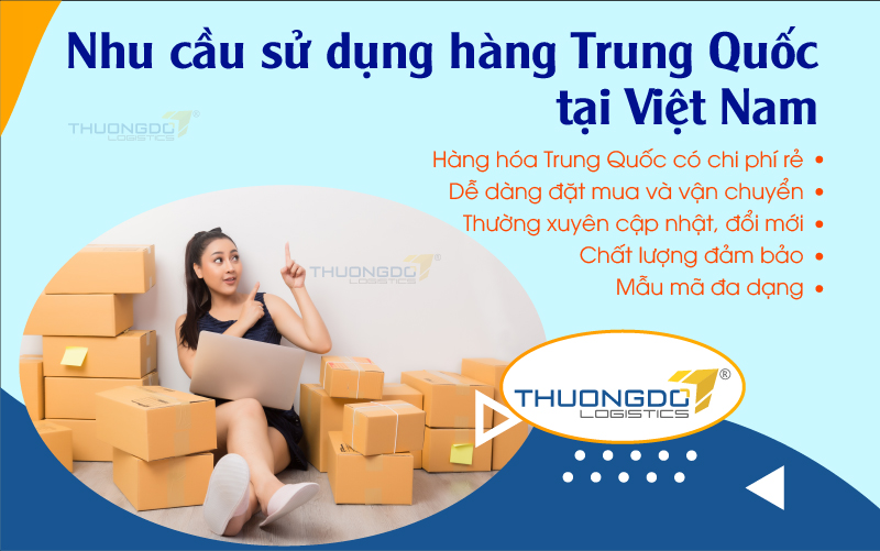 Nhu cầu sử dụng hàng Trung Quốc tại Việt Nam