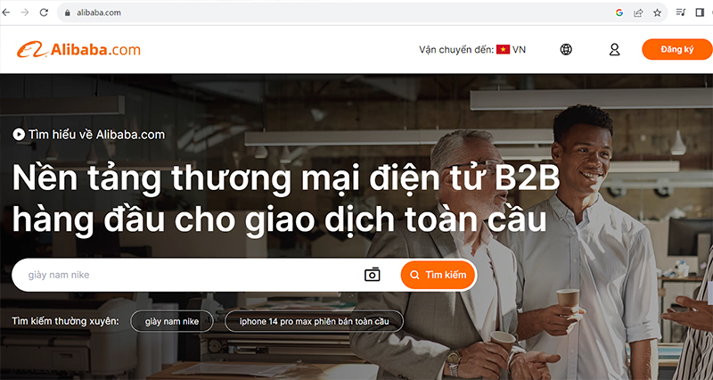 Trang TMĐT Alibaba