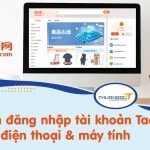 Hướng dẫn cách đăng nhập tài khoản Taobao trên điện thoại & máy tính