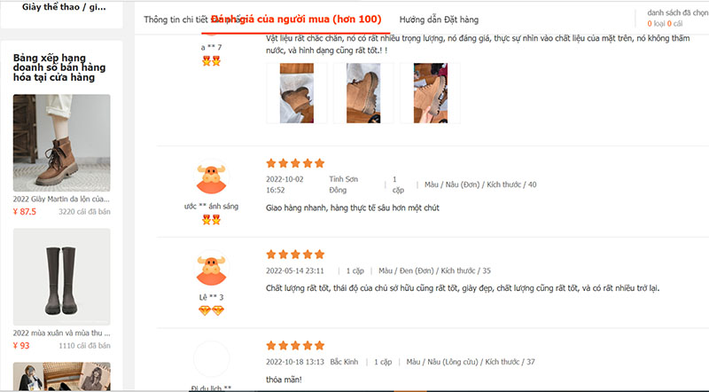 Phản hồi của khách hàng