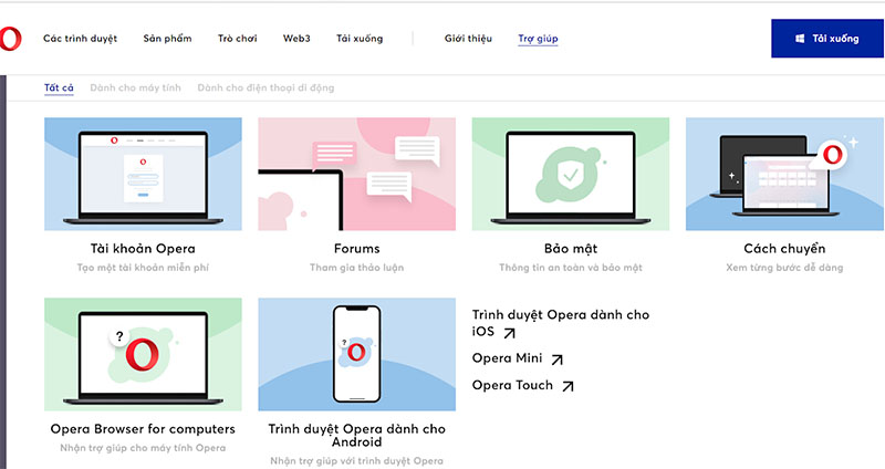 Cài đặt Opera VPN để truy cập 1688 khi bị chặn