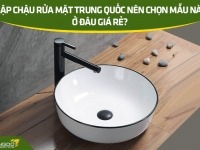 Nhập chậu rửa mặt Trung Quốc nên chọn mẫu nào? Ở đâu giá rẻ?
