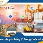 CHI PHÍ VẬN CHUYỂN HÀNG TỪ TRUNG QUỐC VỀ VIỆT NAM