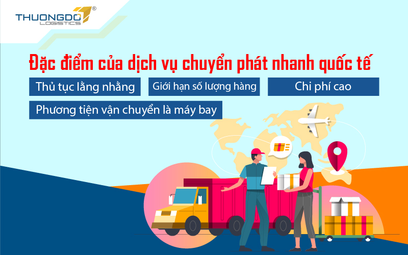 Một số đặc điểm của dịch vụ chuyển phát nhanh quốc tế