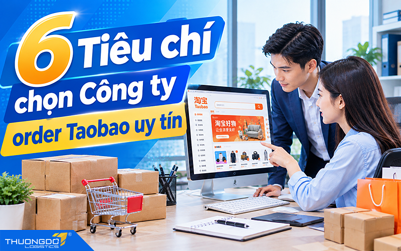 Công ty order hàng Taobao uy tín Hà Nội, HCM T9/2026 & 6 tiêu chí chọn công ty order