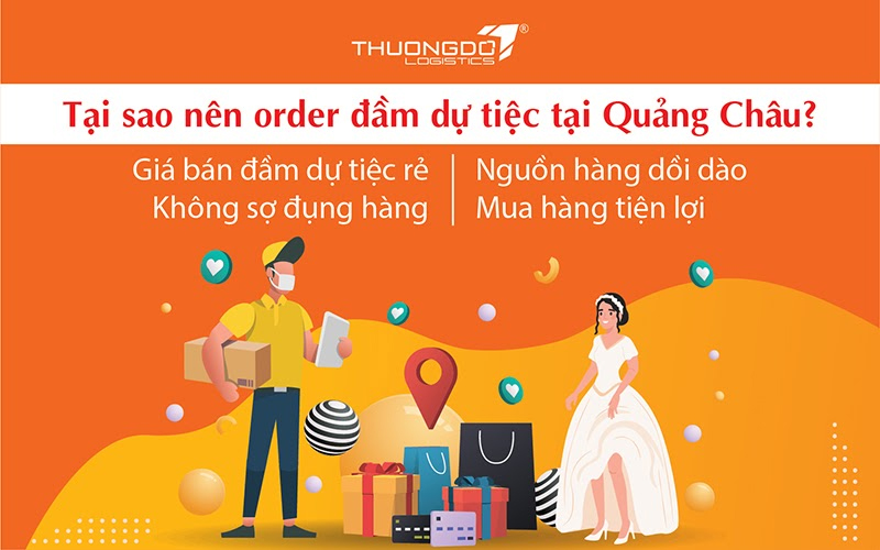 Lý do nên order đầm Quảng Châu