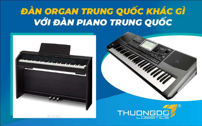 Đàn organ Trung Quốc khác gì với đàn piano Trung Quốc