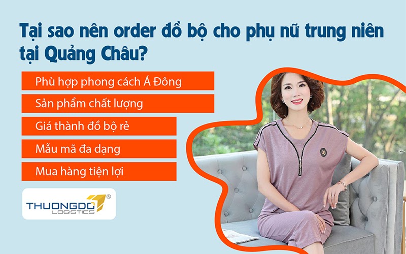 Lý do nên order đồ bộ cho phụ nữ trung niên