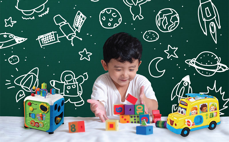 Thẻ học thông minh là món đồ chơi giúp trẻ dễ nhận biết chữ số, các món đồ vật xung quanh