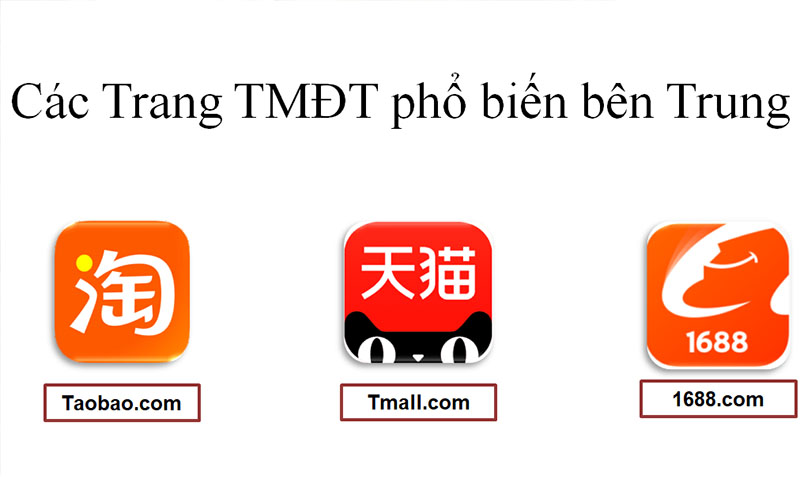 Các trang thương mại điện tử nổi tiếng Trung Quốc