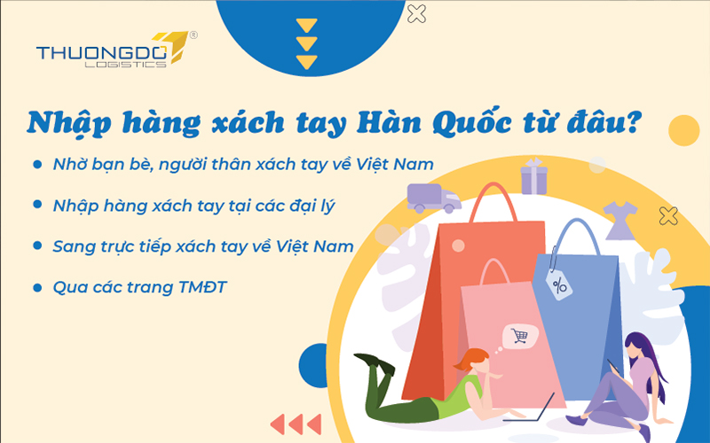 Nhập hàng xách tay Hàn Quốc từ đâu?