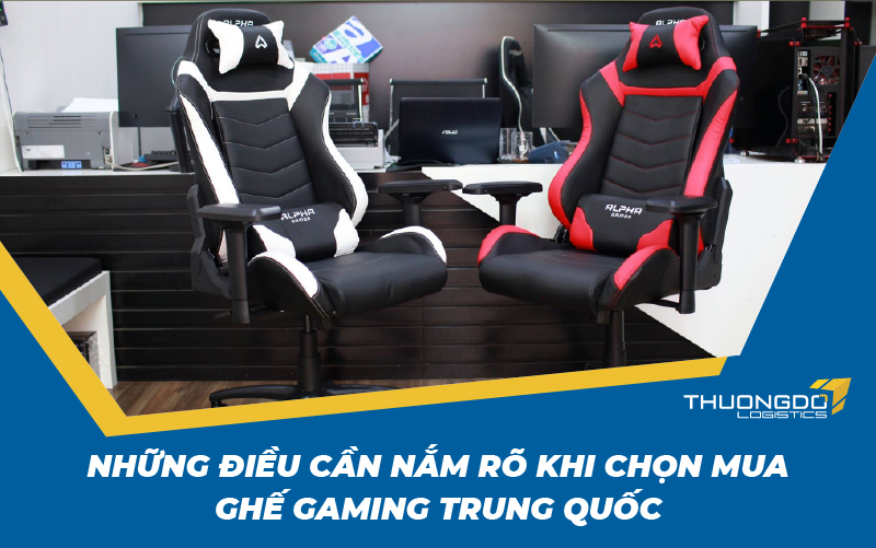 Những điều cần nắm rõ khi chọn mua ghế gaming Trung Quốc