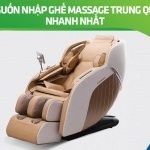2 nguồn nhập ghế massage Trung Quốc nhanh nhất 2026