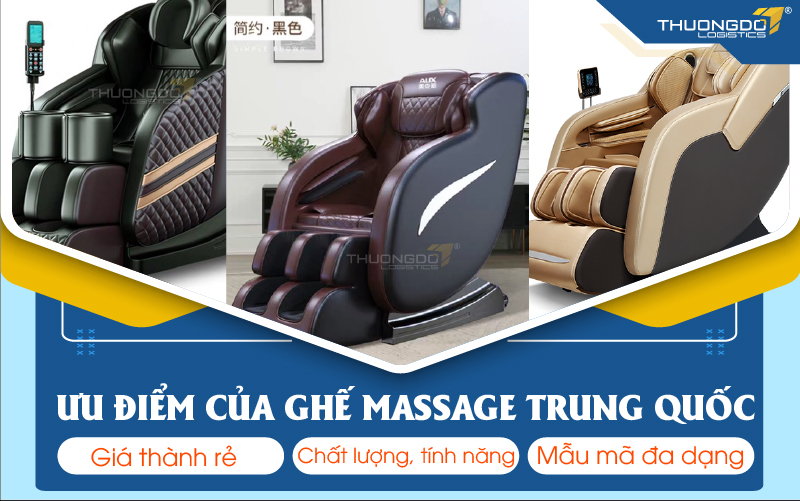 Ưu điểm của ghế massage Trung Quốc