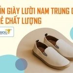 Nguồn giày lười nam Trung Quốc giá rẻ mẫu mã đẹp mắt chất lượng