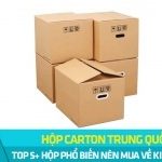 Top 5+ hộp carton Trung Quốc phổ biến nên mua về kinh doanh