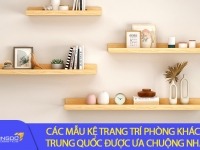 Các mẫu kệ trang trí phòng khách Trung Quốc được ưa chuộng nhất 2026