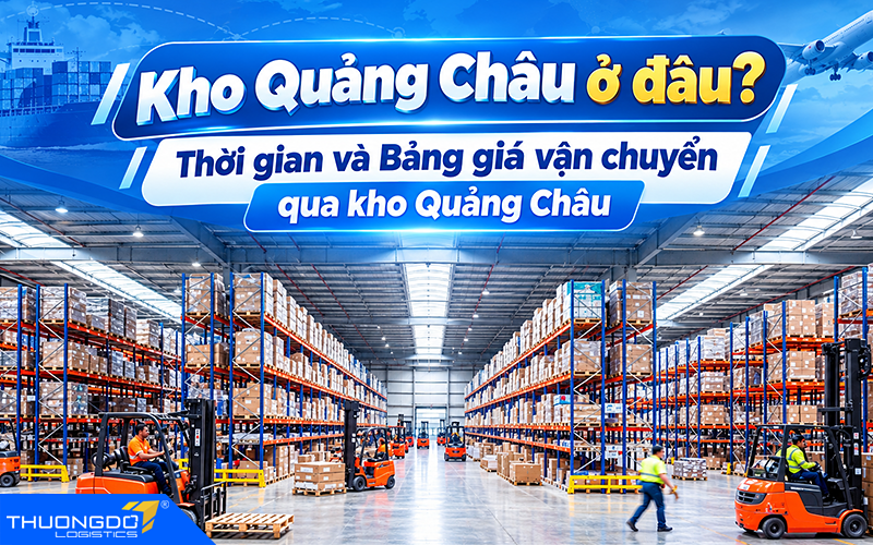 Kho Quảng Châu ở đâu? Thời gian và Bảng giá vận chuyển qua kho Quảng Châu T9/2026