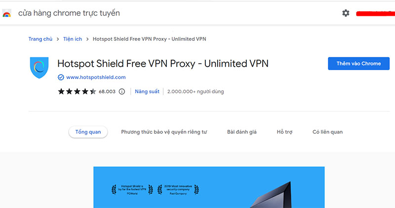 Cài đặt ứng dụng VPN
