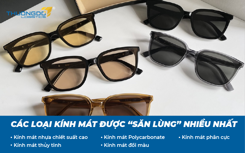 Các loại kính mát được “săn lùng” nhiều nhất