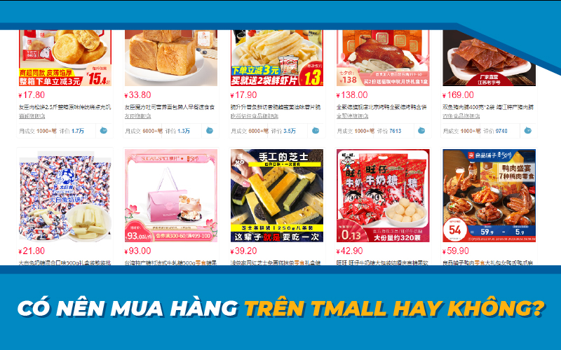 Có nên mua hàng trên Tmall hay không?