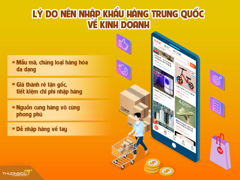 Lý do nên nhập khẩu hàng Trung Quốc