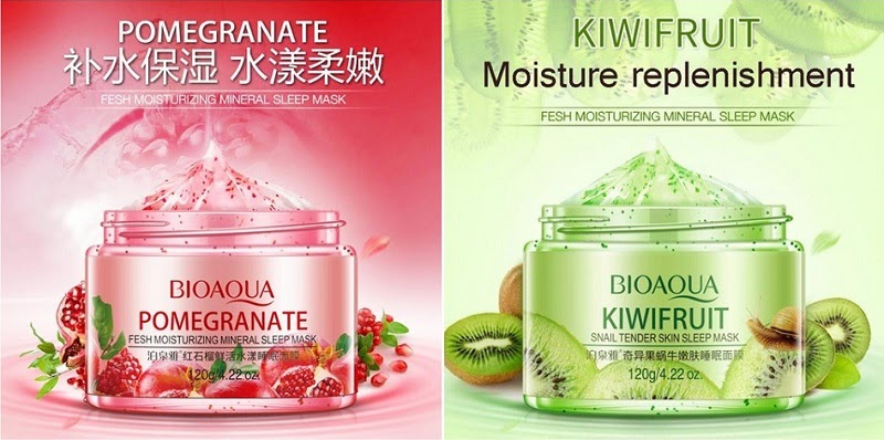 Mặt nạ ngủ Bioaqua trái cây