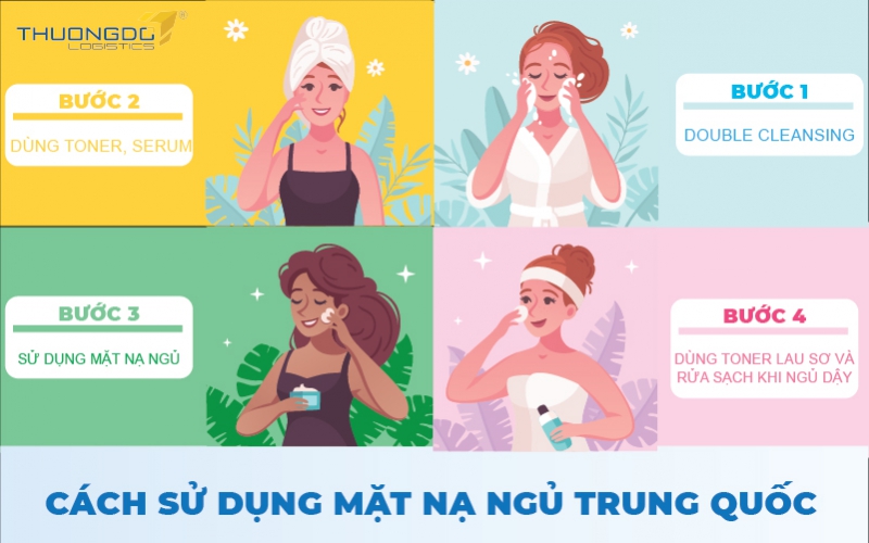 Cách sử dụng mặt nạ ngủ Trung Quốc
