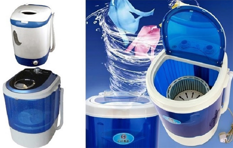 Nhờ máy vắt quần áo các bà nội trợ không còn lo lắng quần áo lâu khô, ẩm mốc