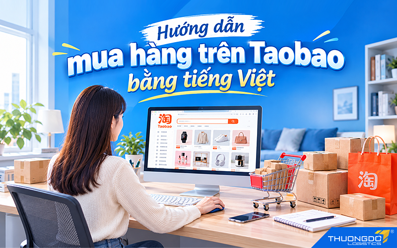 Mua hàng trên Taobao bằng tiếng Việt bằng điện thoại và máy tính T9/2026