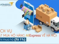 Dịch vụ đặt mua hộ hàng Aliexpress về Hà Nội – [Từ 1%] Phí mua hộ