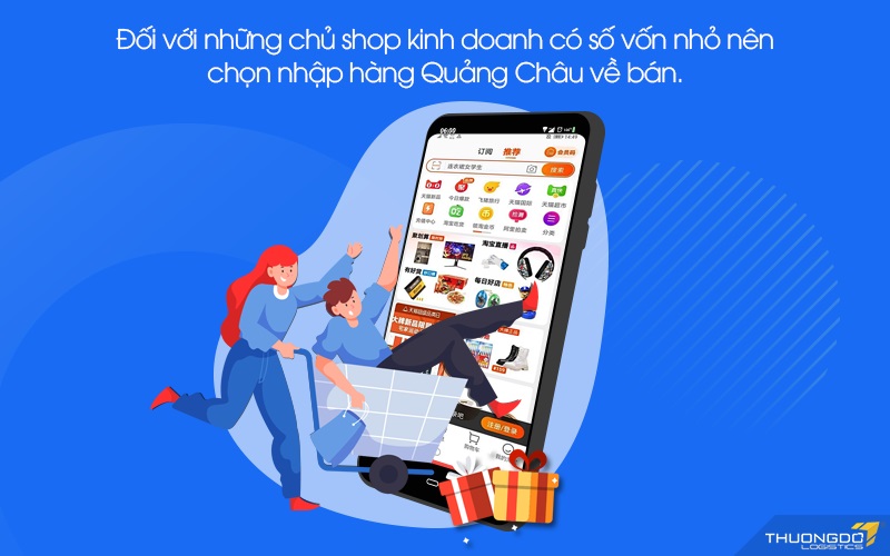 Đối với những chủ shop kinh doanh có số vốn nhỏ nên chọn nhập hàng Quảng Châu về bán.