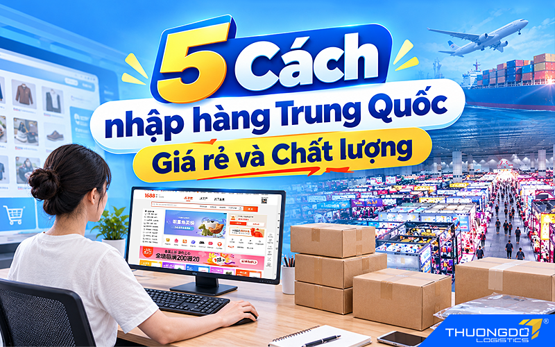 5 cách nhập hàng Trung Quốc giá rẻ T9/2026 và Những Kinh nghiệm khi nhập