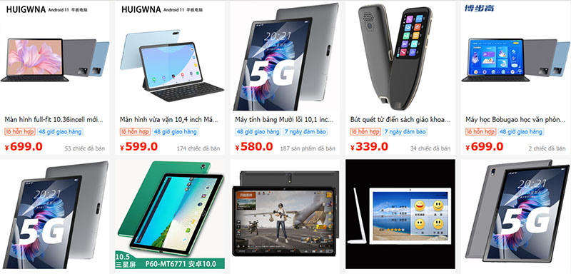 Link shop đồ điện tử, công nghệ trên 1688