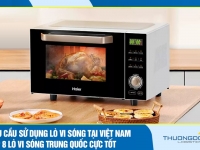 Nhu cầu sử dụng lò vi sóng tại Việt Nam – Top 8 lò vi sóng Trung Quốc cực tốt