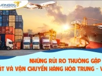 Những rủi ro thường gặp khi đặt và vận chuyển hàng hóa Trung – Việt