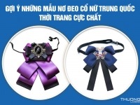 Gợi ý những mẫu nơ đeo cổ nữ Trung Quốc thời trang cực chất