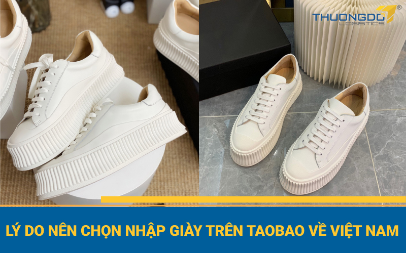 Lý do nên chọn nhập giày trên trên Taobao về Việt Nam