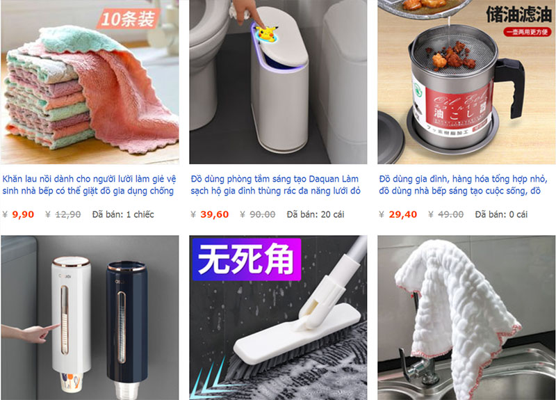 Các món đồ gia dụng cực tiện dụng trên Taobao